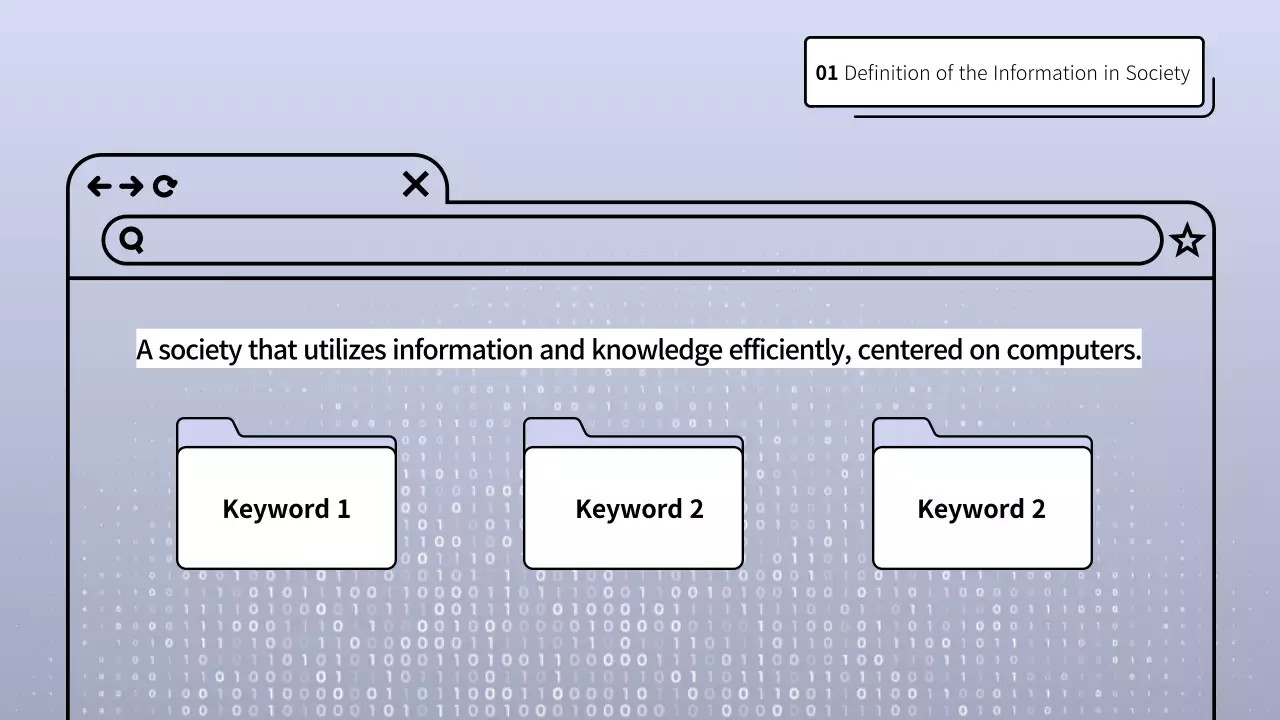 Blue Modern Social Science Presentation