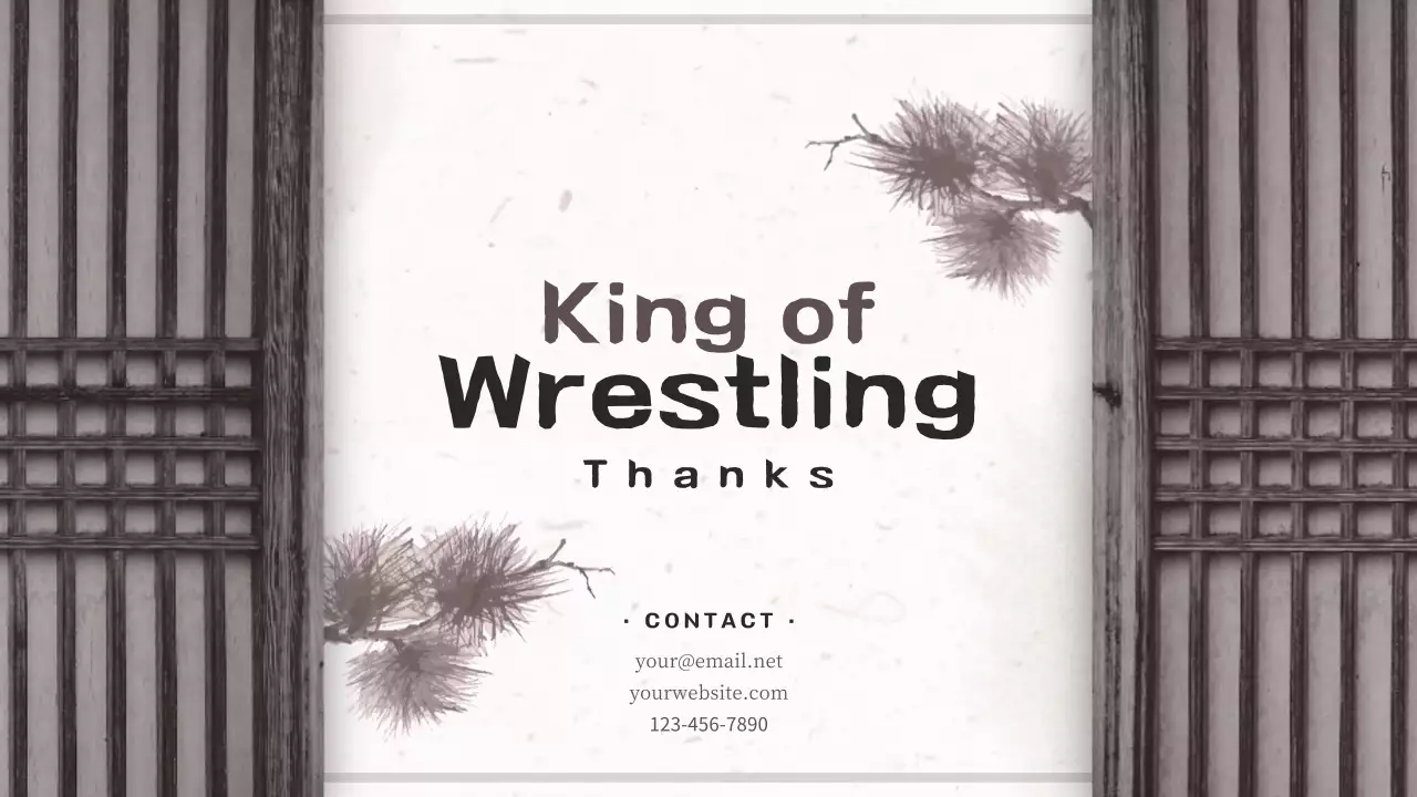 Beige Traditional Comic Presentation