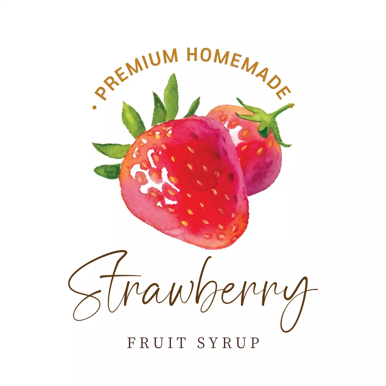 Red Vintage Fruit Promotion Instagram Post