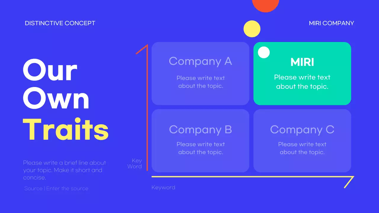 블루 모던 비즈니스 프레젠테이션