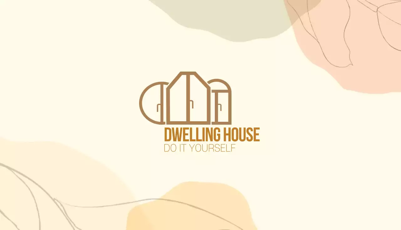 Beige Minimalist Diy Guide Business Card