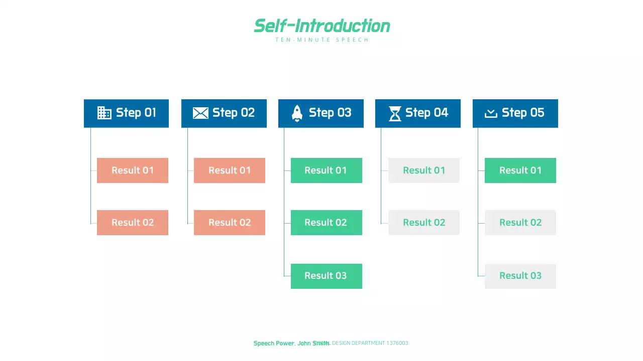 Presentasi Pidato Modern Berwarna-warni