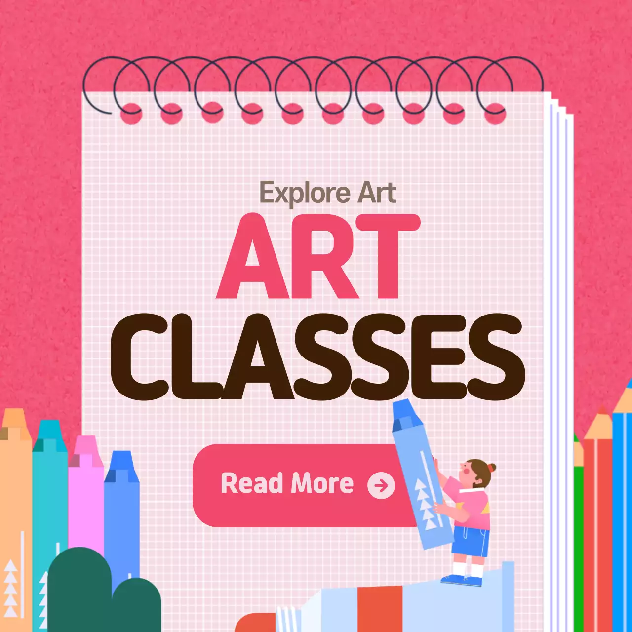 Purple Modern Coding Promotion Instagram Post