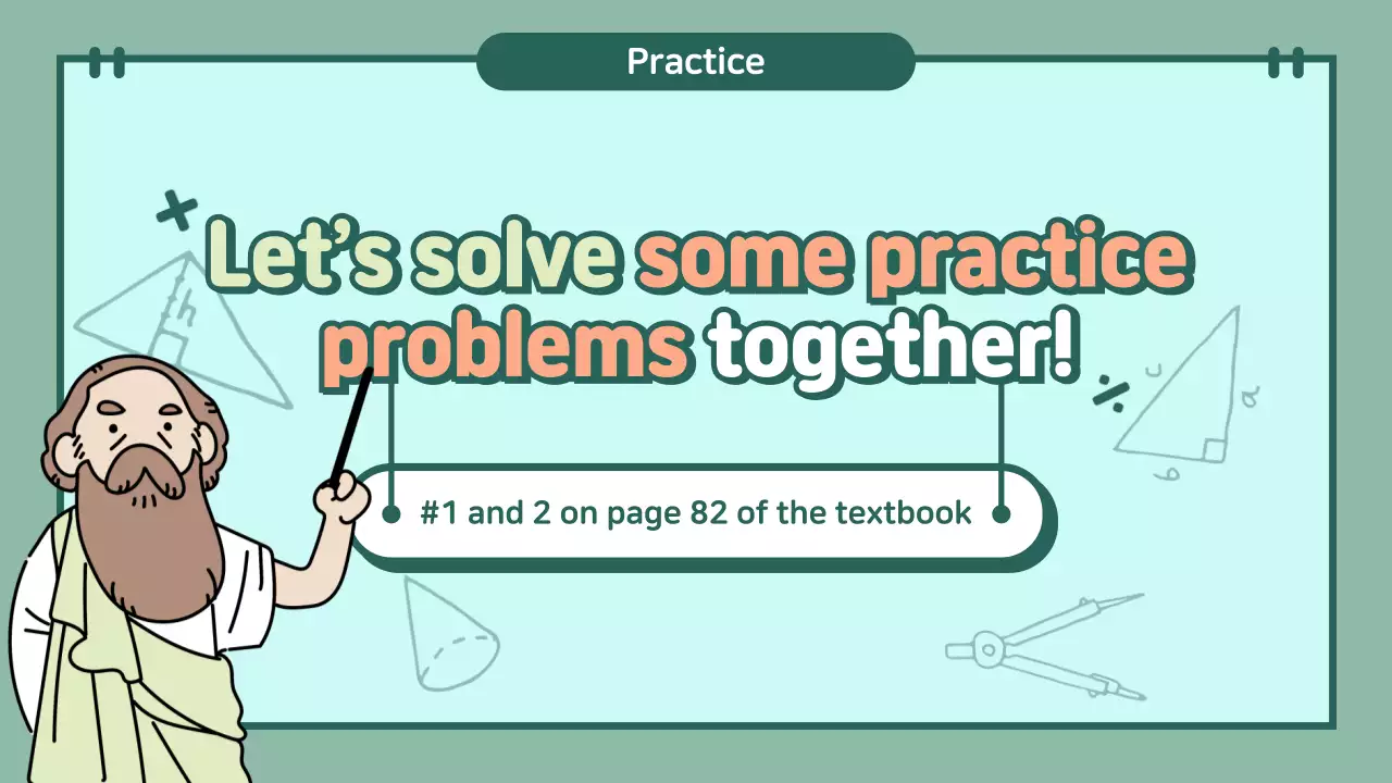 Pastel classroom presentations with characters