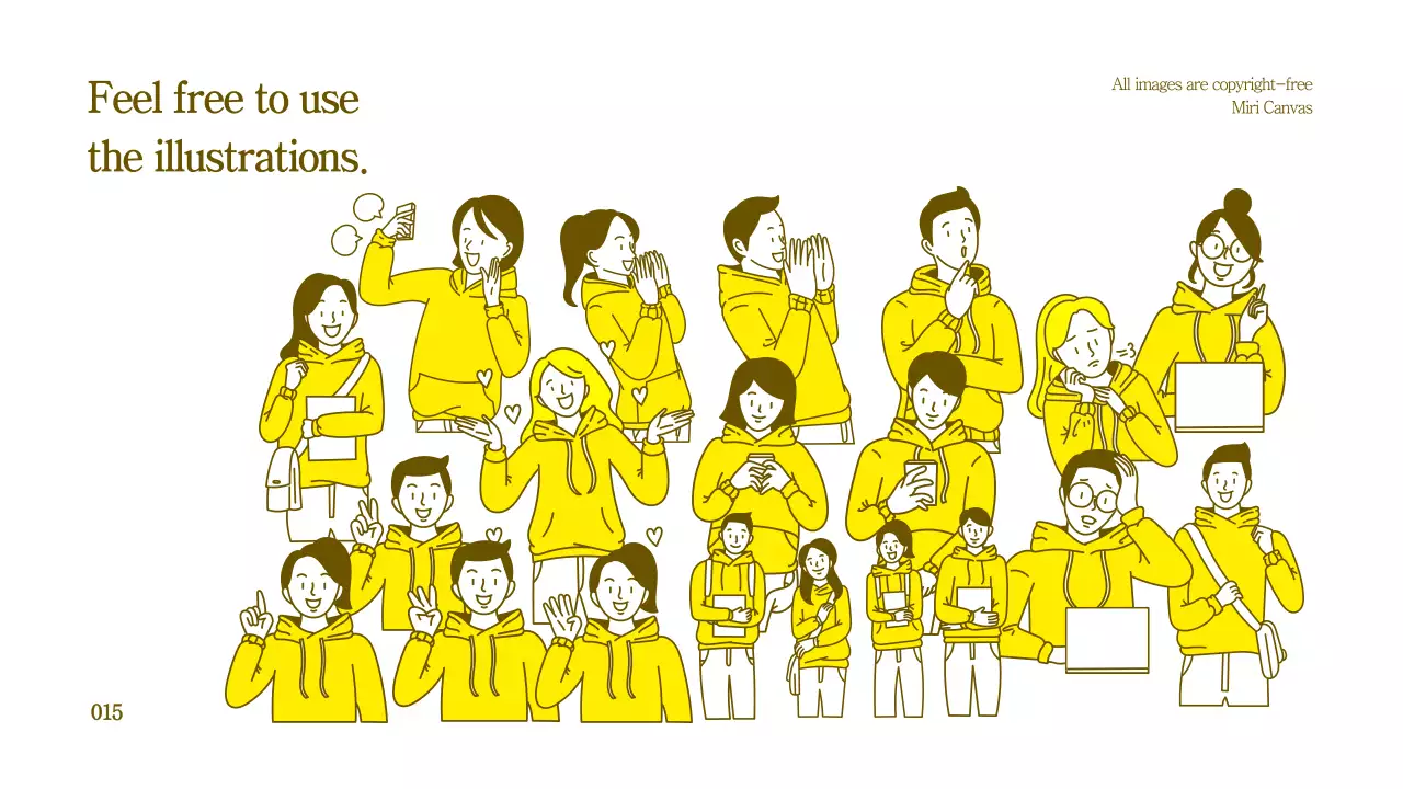 Clean character illustration tutorial in yellow and brown