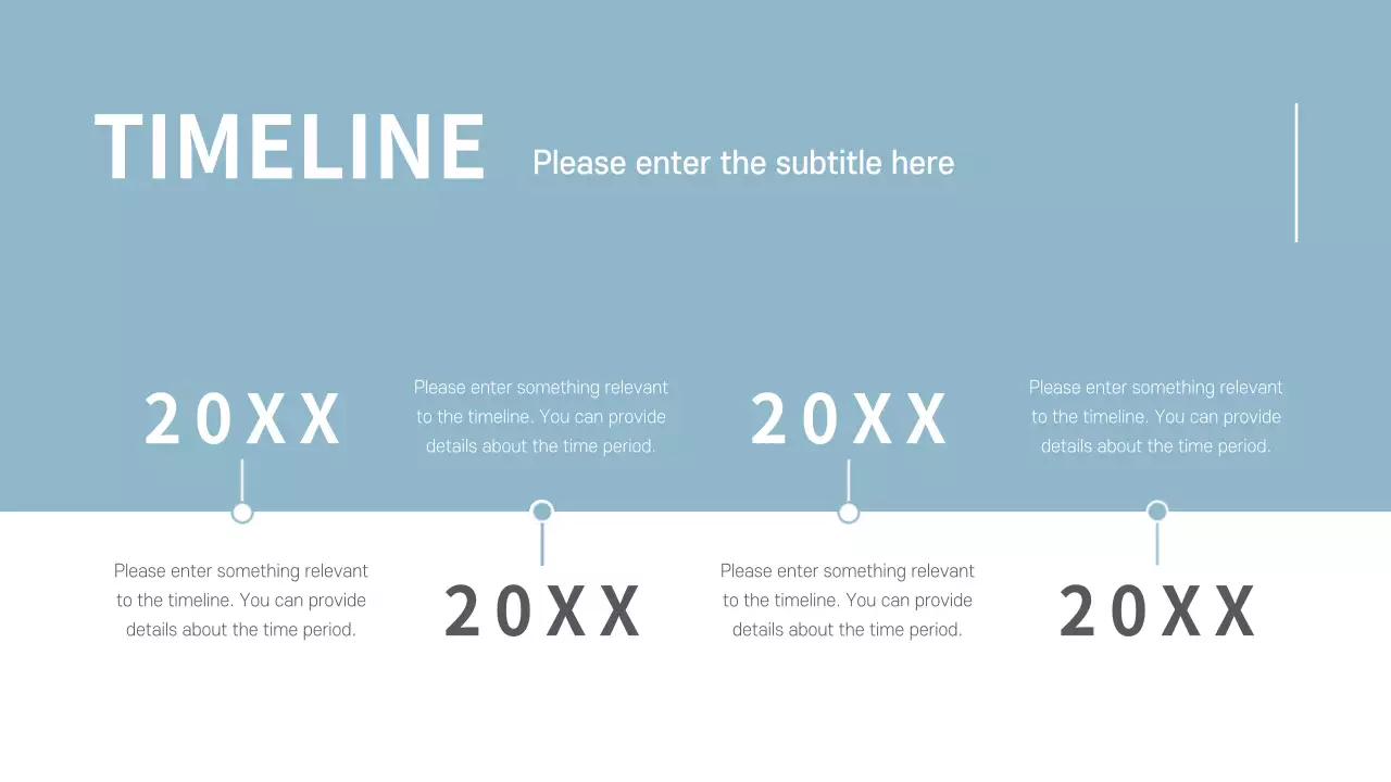 Blue Modern Project Guide Presentation
