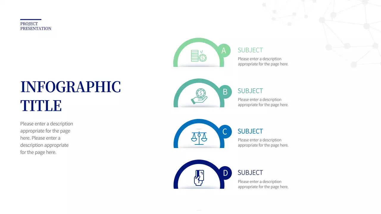 Blue Minimal Guide Infographic