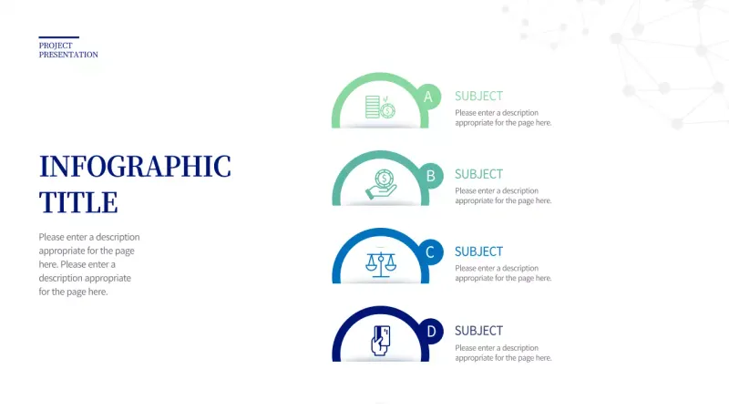 Blue Minimal Guide Infographic