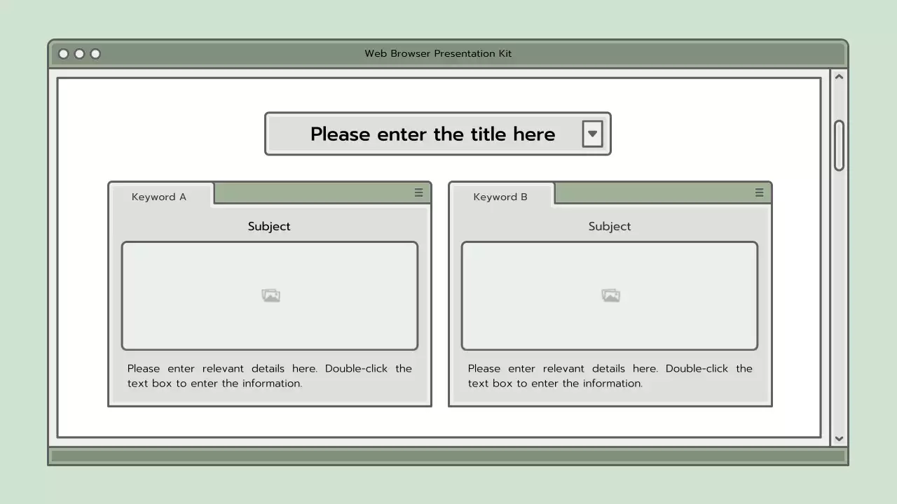 Grey Minimal Web Guide Presentation