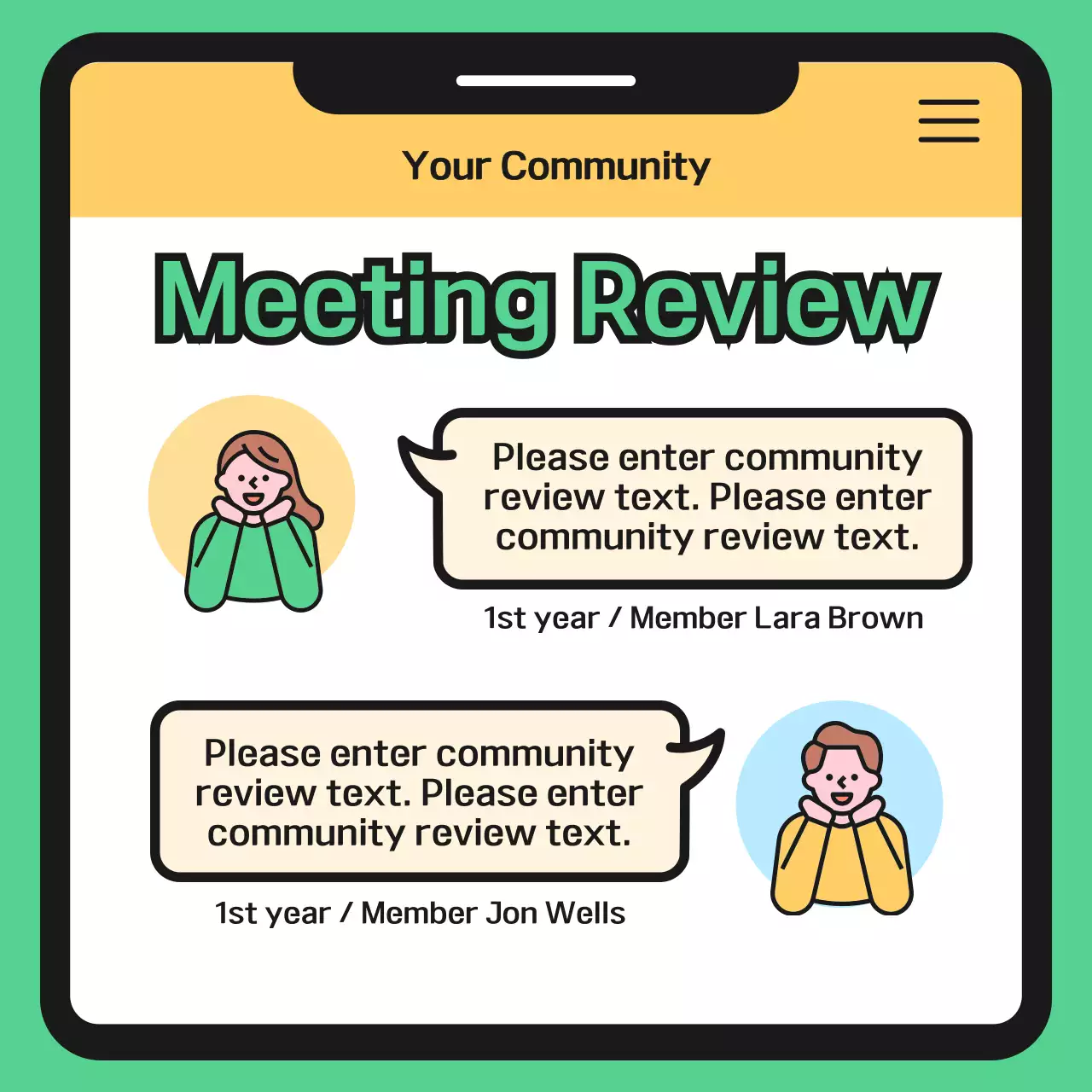 Green Minimal Hobby Guide Instagram Carousel