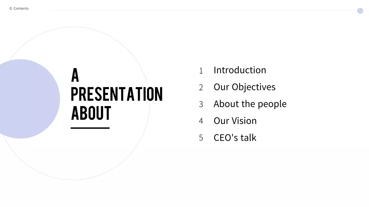 Blue Minimal Guide Presentation