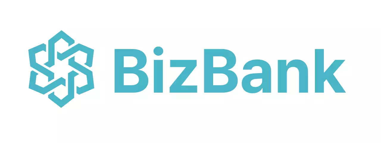 Ontwerp een eenvoudig banklogo met een symboollogo bestaande uit turquoise lijnen