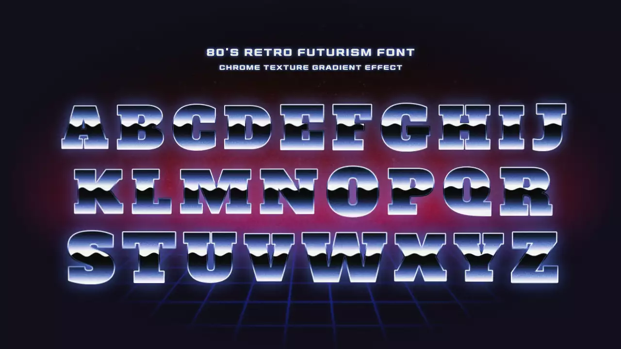 Red Retro Futurism Template Design YouTube Thumbnail