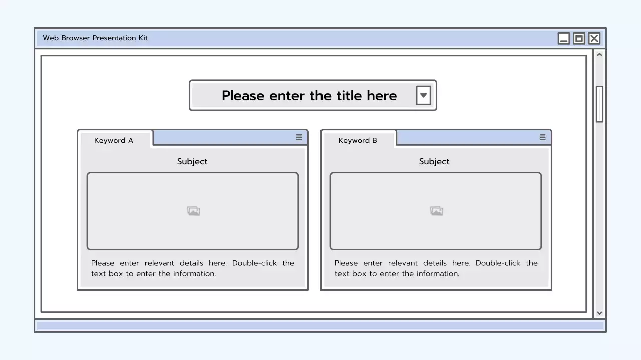 Grey Minimal Web Guide Presentation