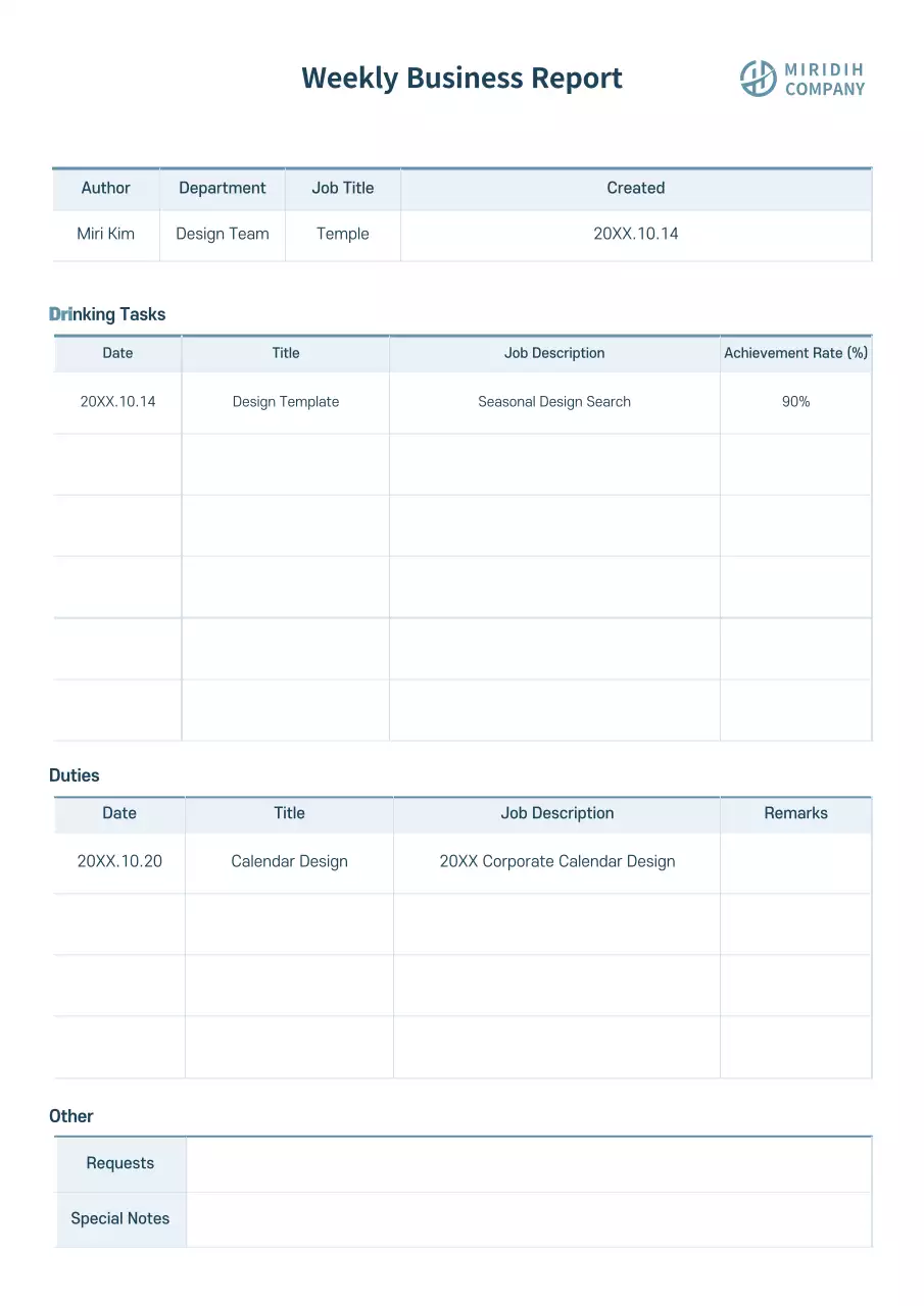 Báo cáo kinh doanh xanh sạch