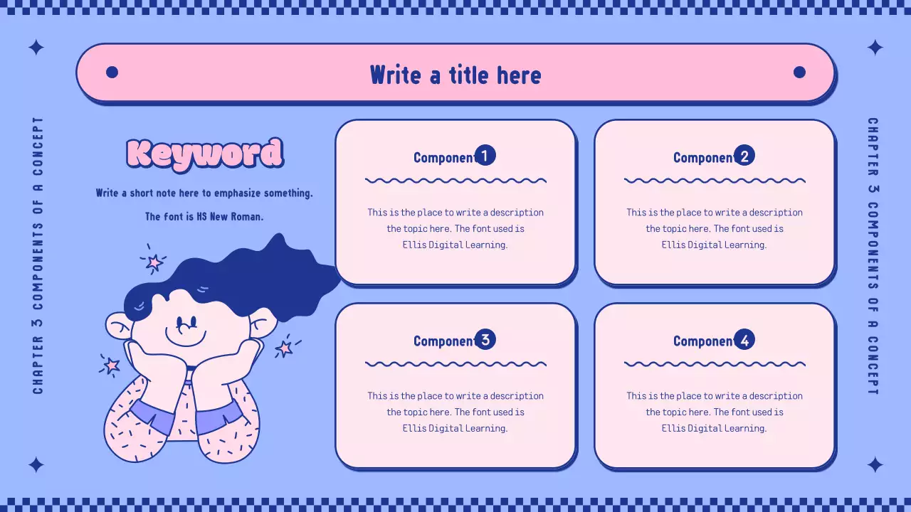 Pink Playful Template Presentation