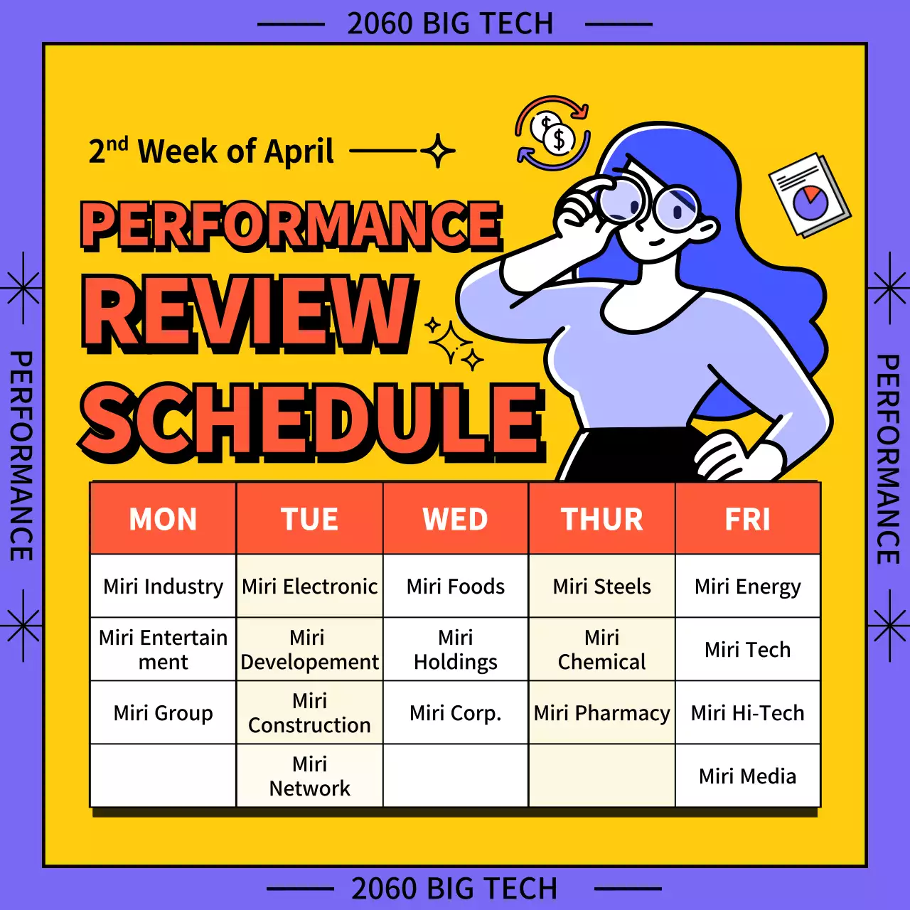 옐로우 모던 공연 일정 소셜 미디어 게시물