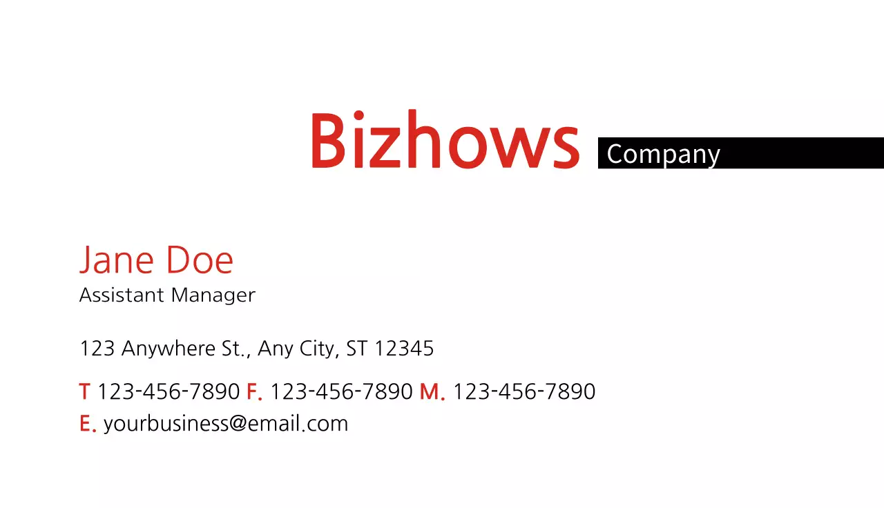 Marketing business cards