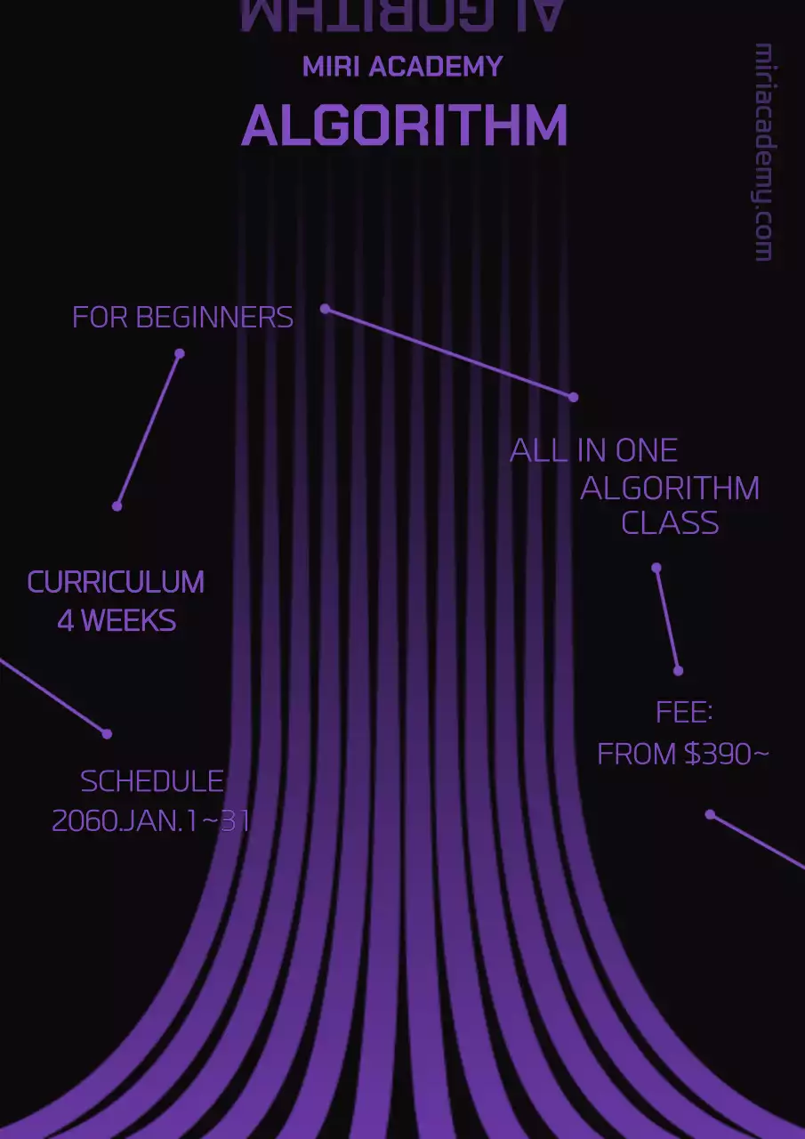Algorithmic Lesson Guide for the Purple Line Concept