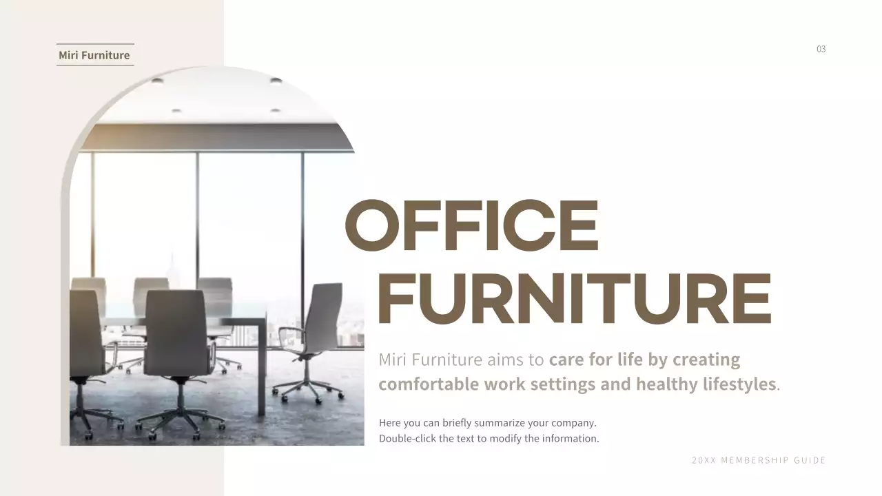 Braunton's Enterprise Furniture Affiliate Service Proposal Presentation