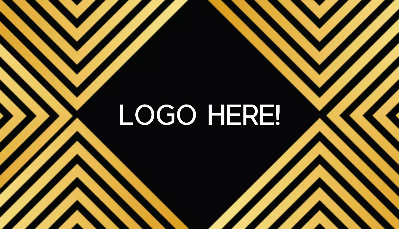 Black Elegant Business Card