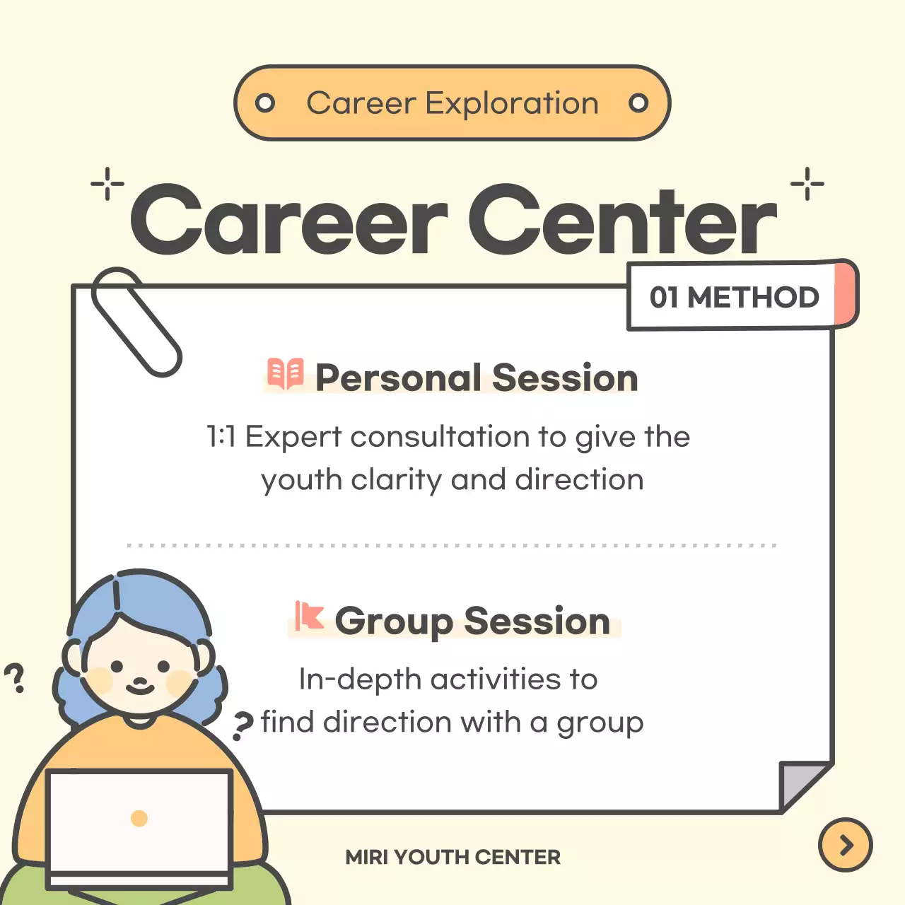 Beige Minimal Career Guide Instagram Carousel