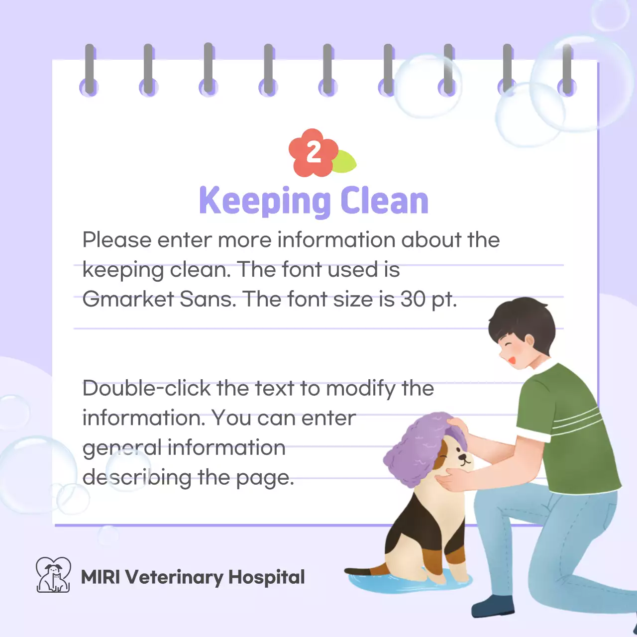 Springtime health tips for your pup in pastel colors