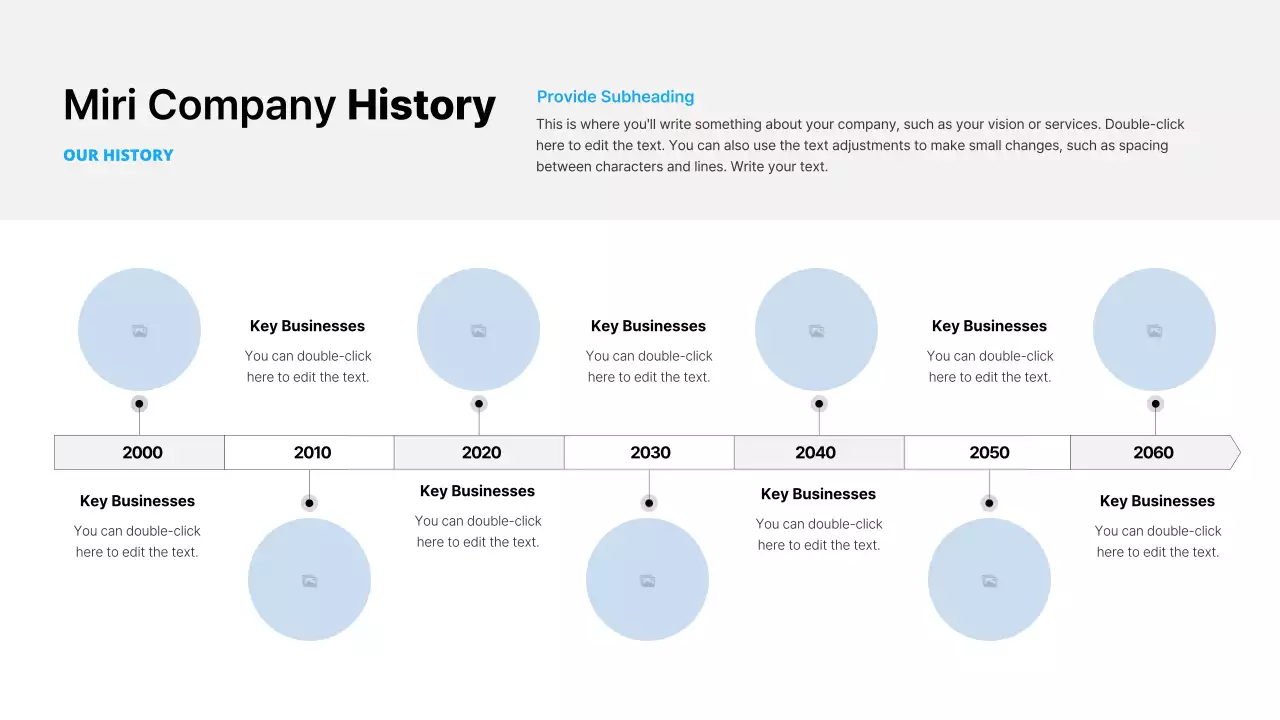 Blue Professional Business Report Presentation