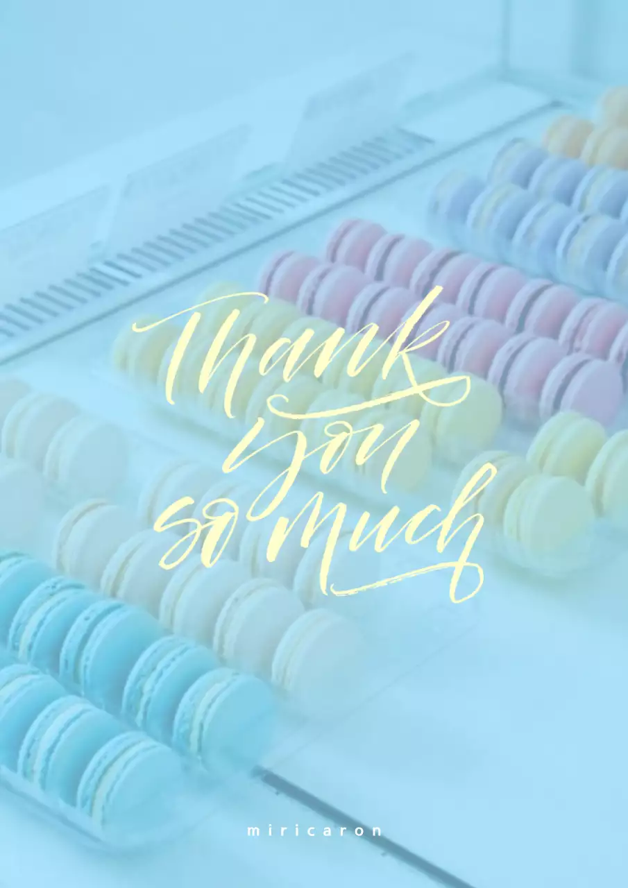Pastel Elegant Macarons Guide Poster