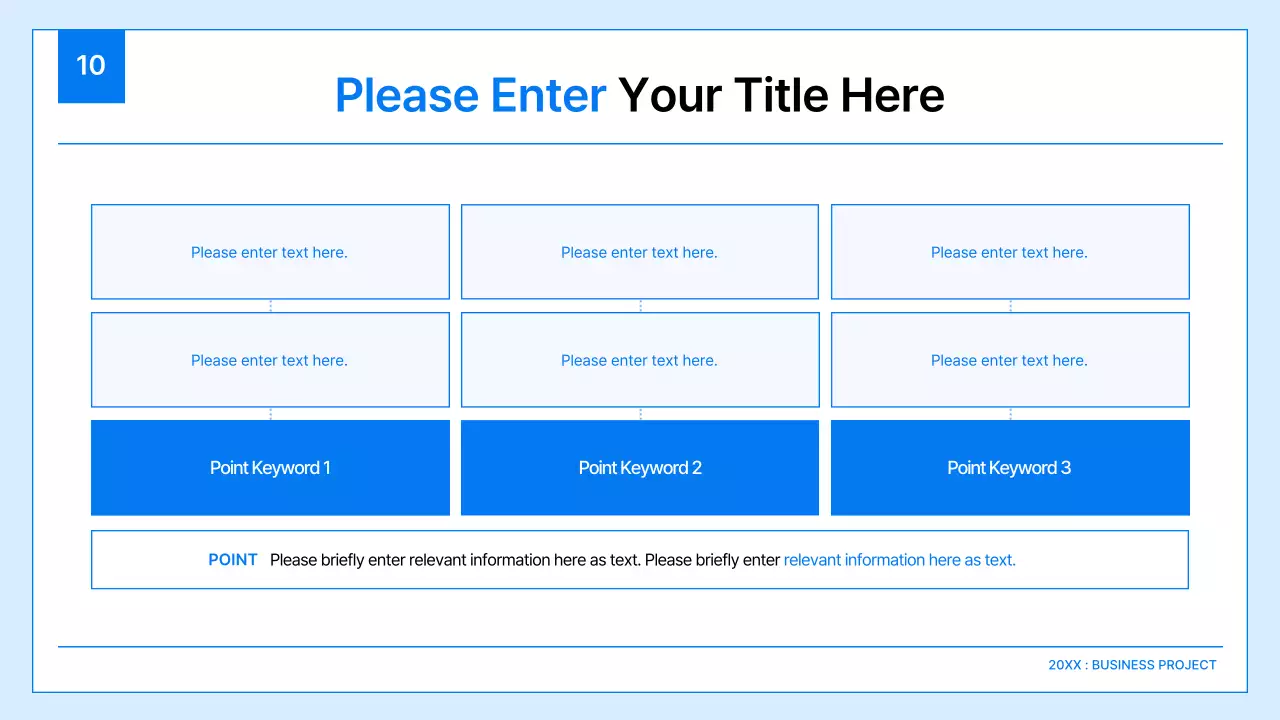 Blue Minimal Business Guide Presentation
