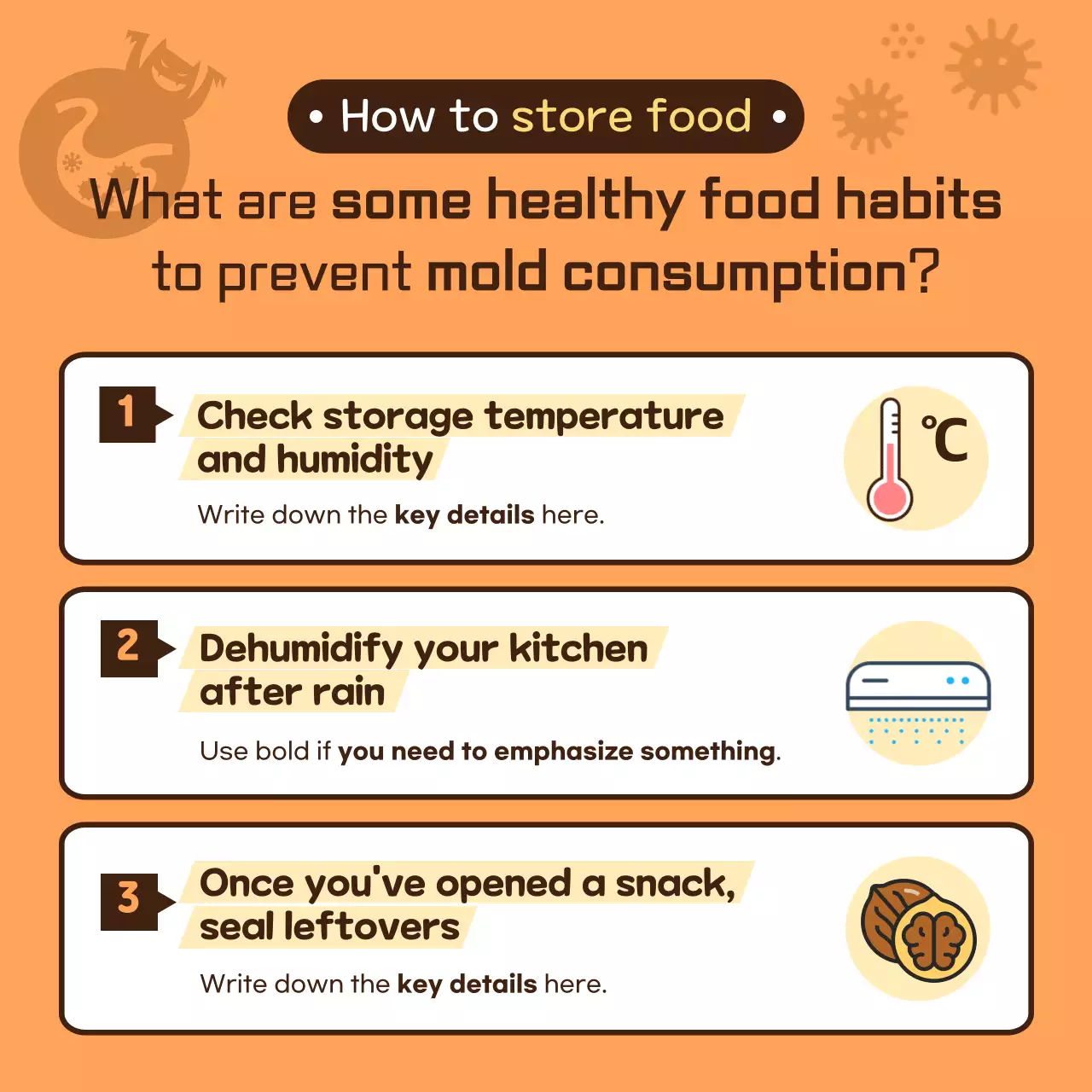 The Wisdom of Storing and Eating Brown, Creepy-Crawly Mold CardNews