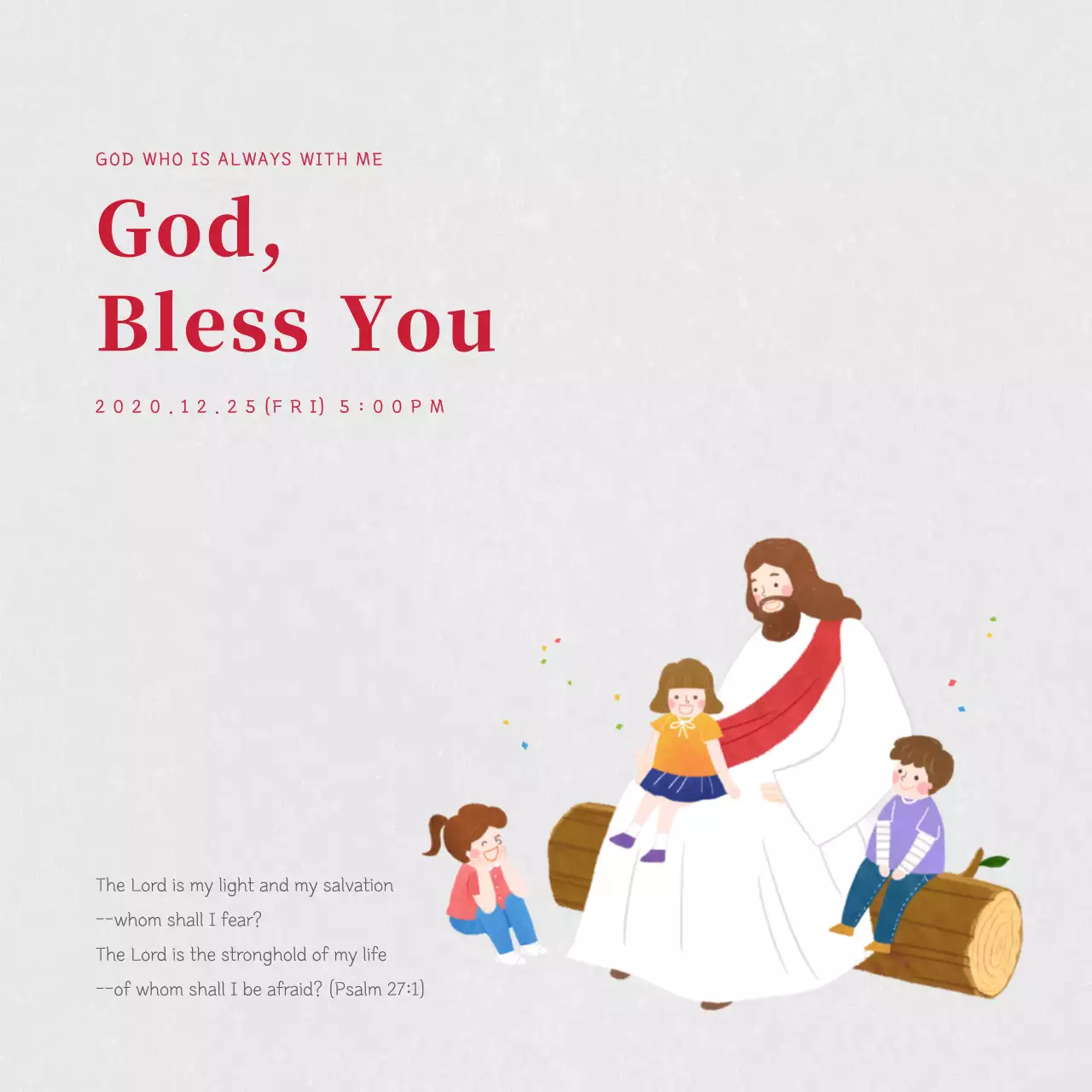 A guide to simple, clean Christian Christmas services