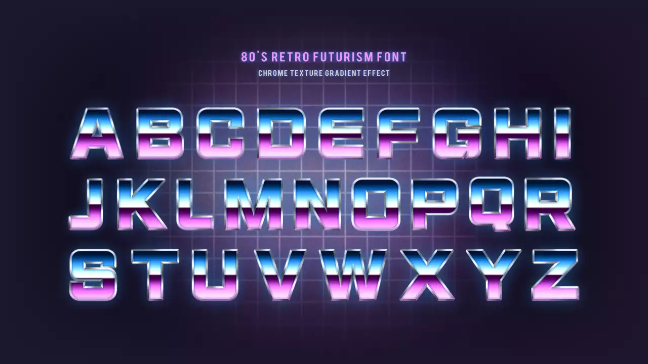 Red Retro Futurism Template Design YouTube Thumbnail