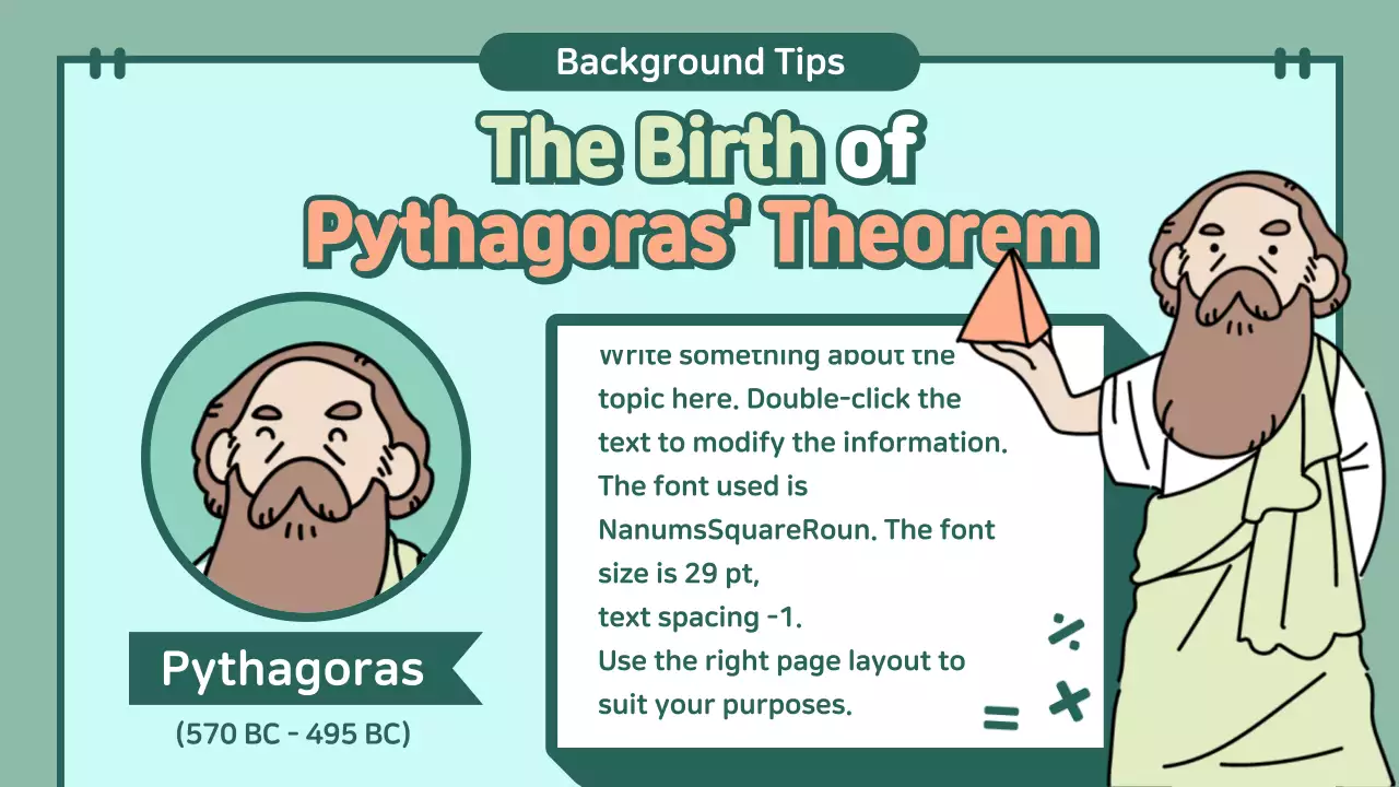 Pastel classroom presentations with characters
