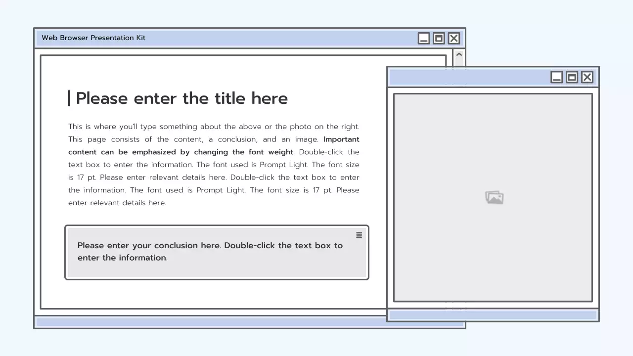 Grey Minimal Web Guide Presentation