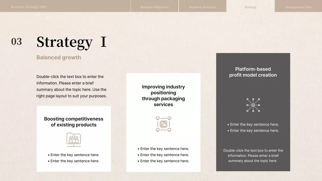 Beige Professional Business Plan Presentation