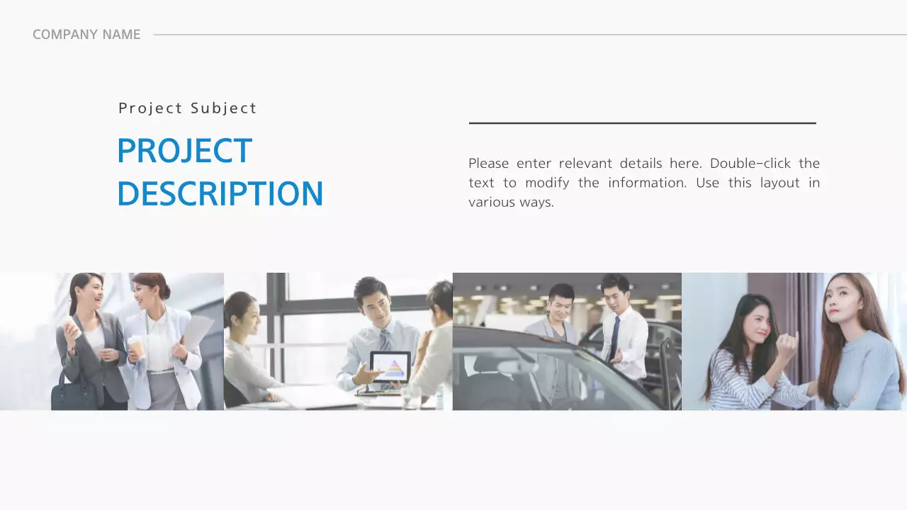 Presentations for reporting