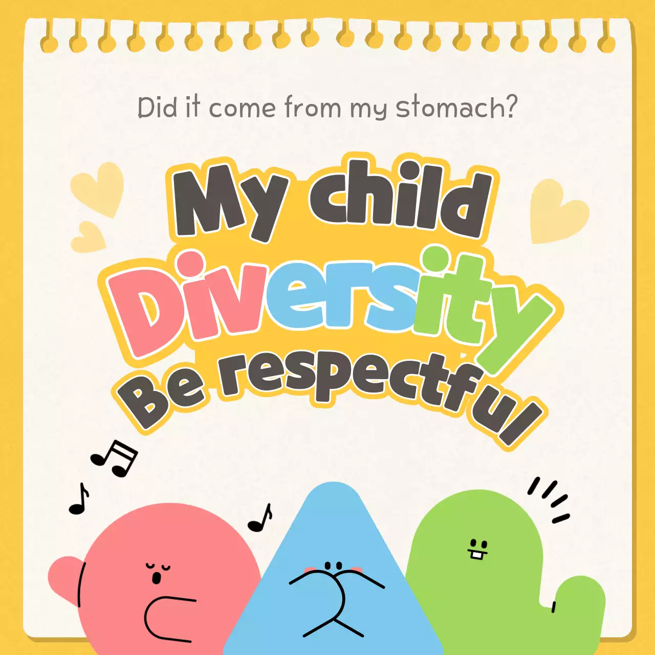 Yellow Playful Diversity Guideline Instagram Carousel