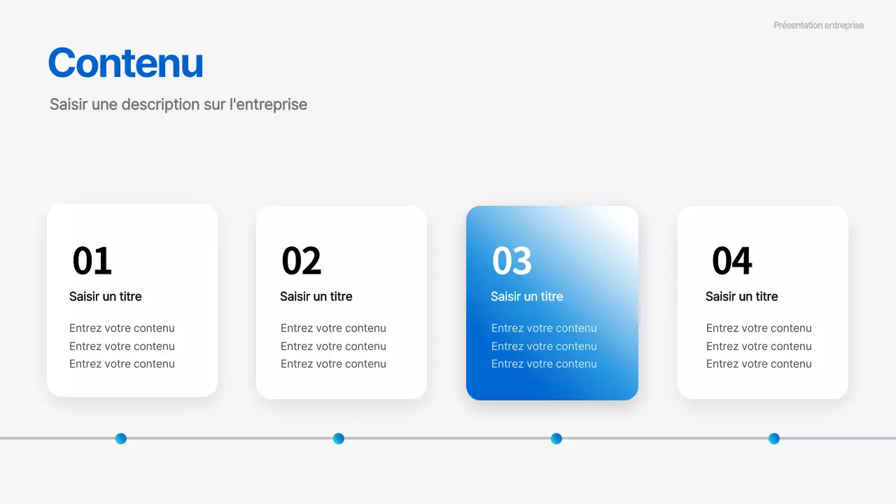Présentations d'entreprise en mouvement