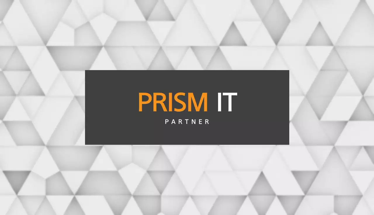 Grey Modern It Business Card