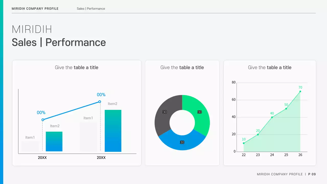Blue Modern Company Profile Document Presentation
