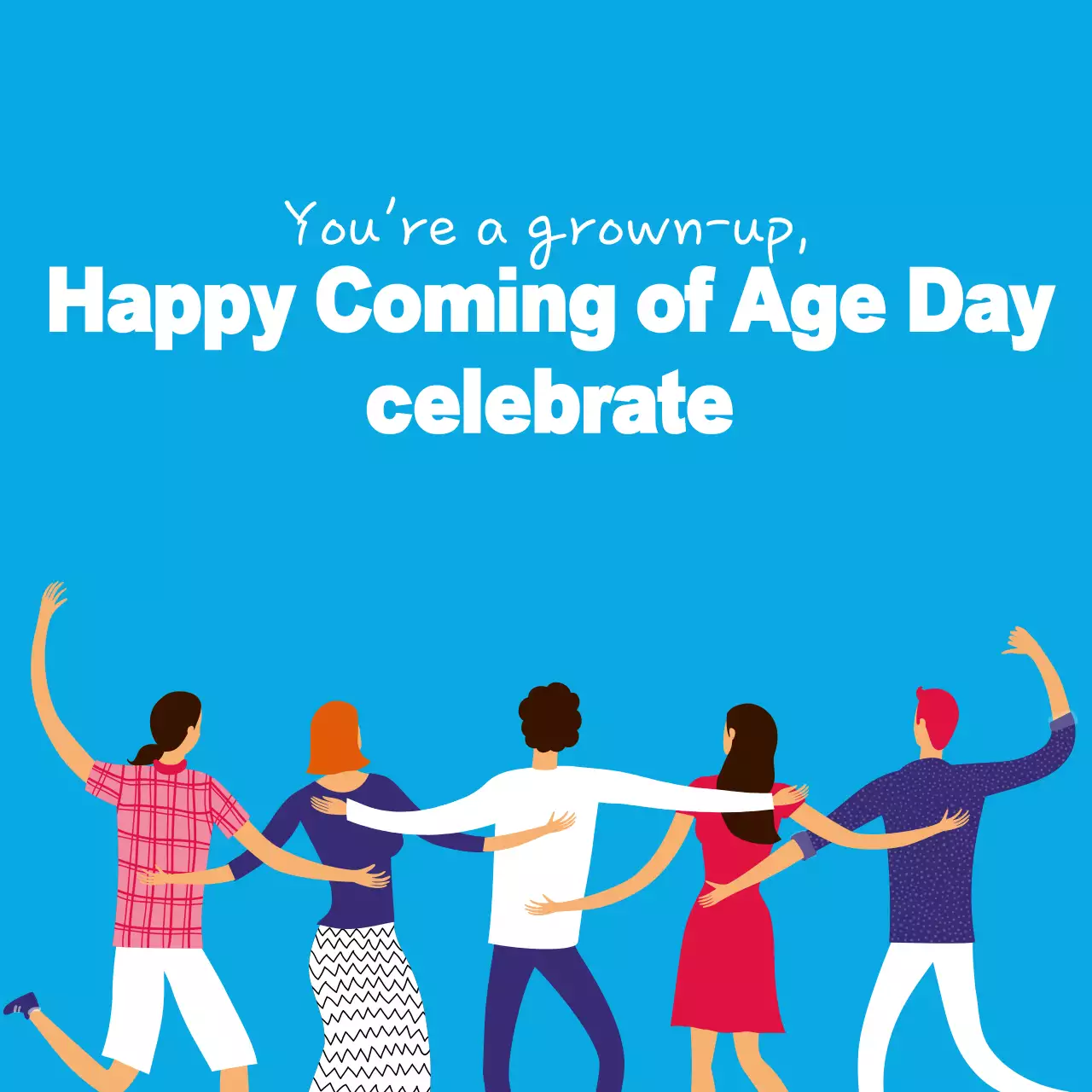 Blue Retro Gift Guide Instagram Carousel