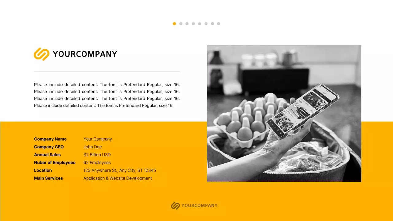 Yellow Modern Business Plan Document Presentation