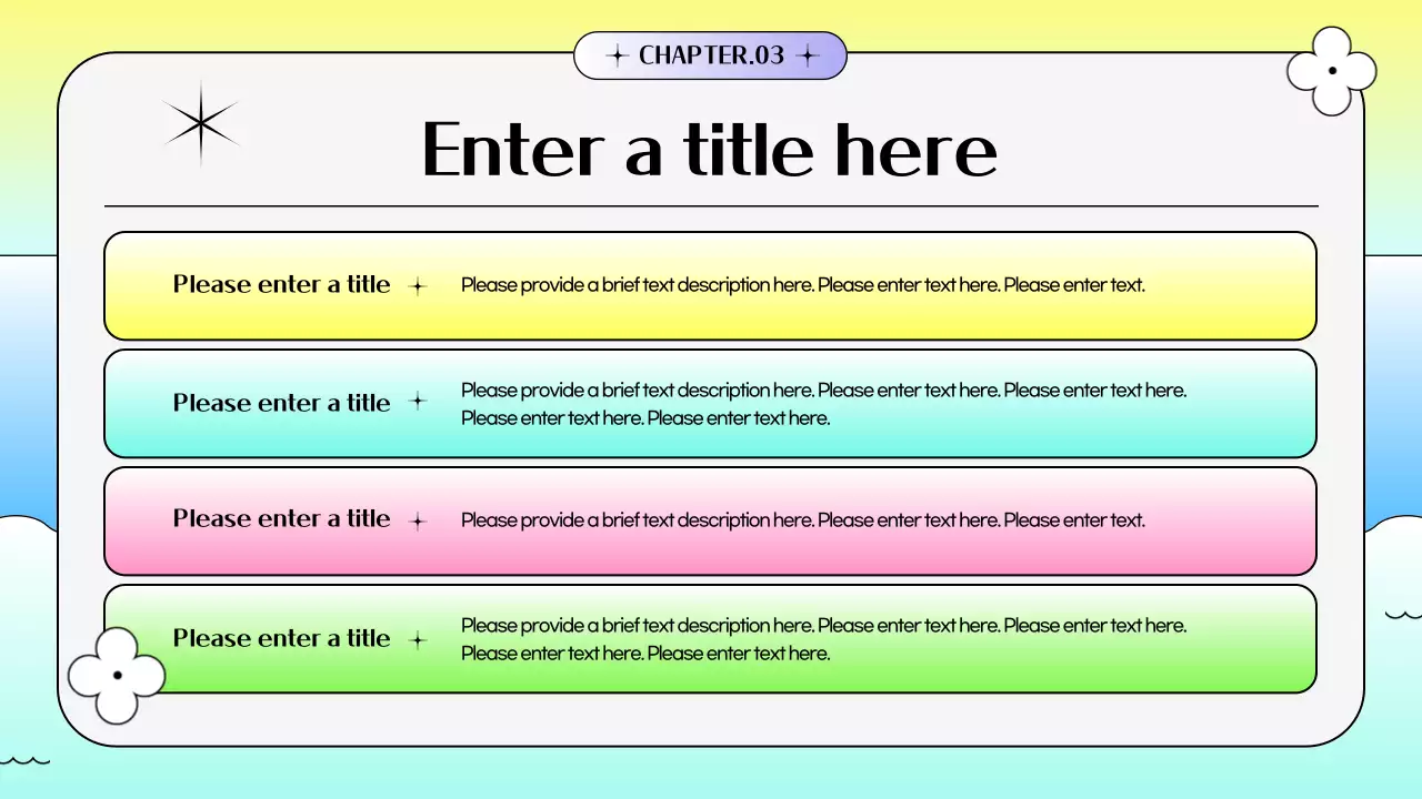 Colorful Modern Summer Promotion Plan Presentation