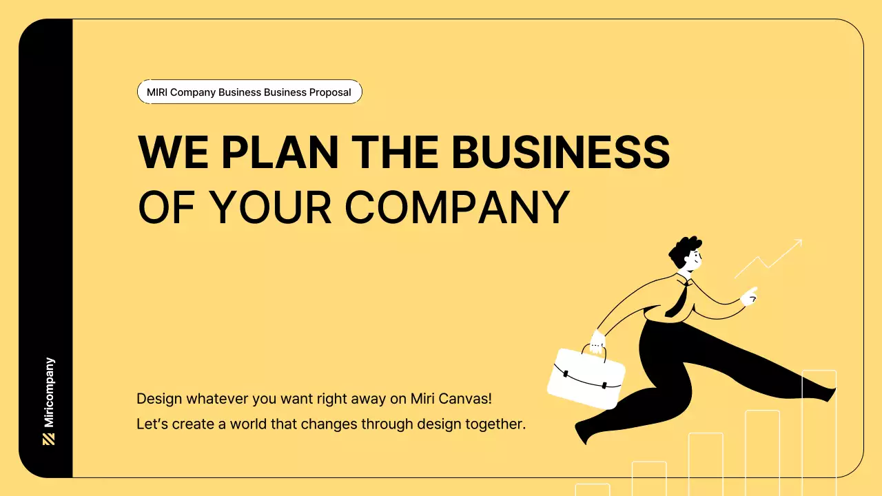Yellow Minimal Business Presentation