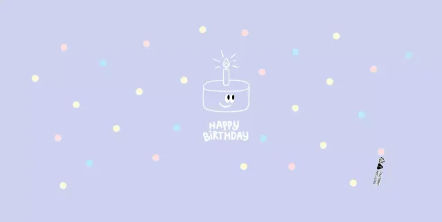 Pastel purple cute birthday party paper cups