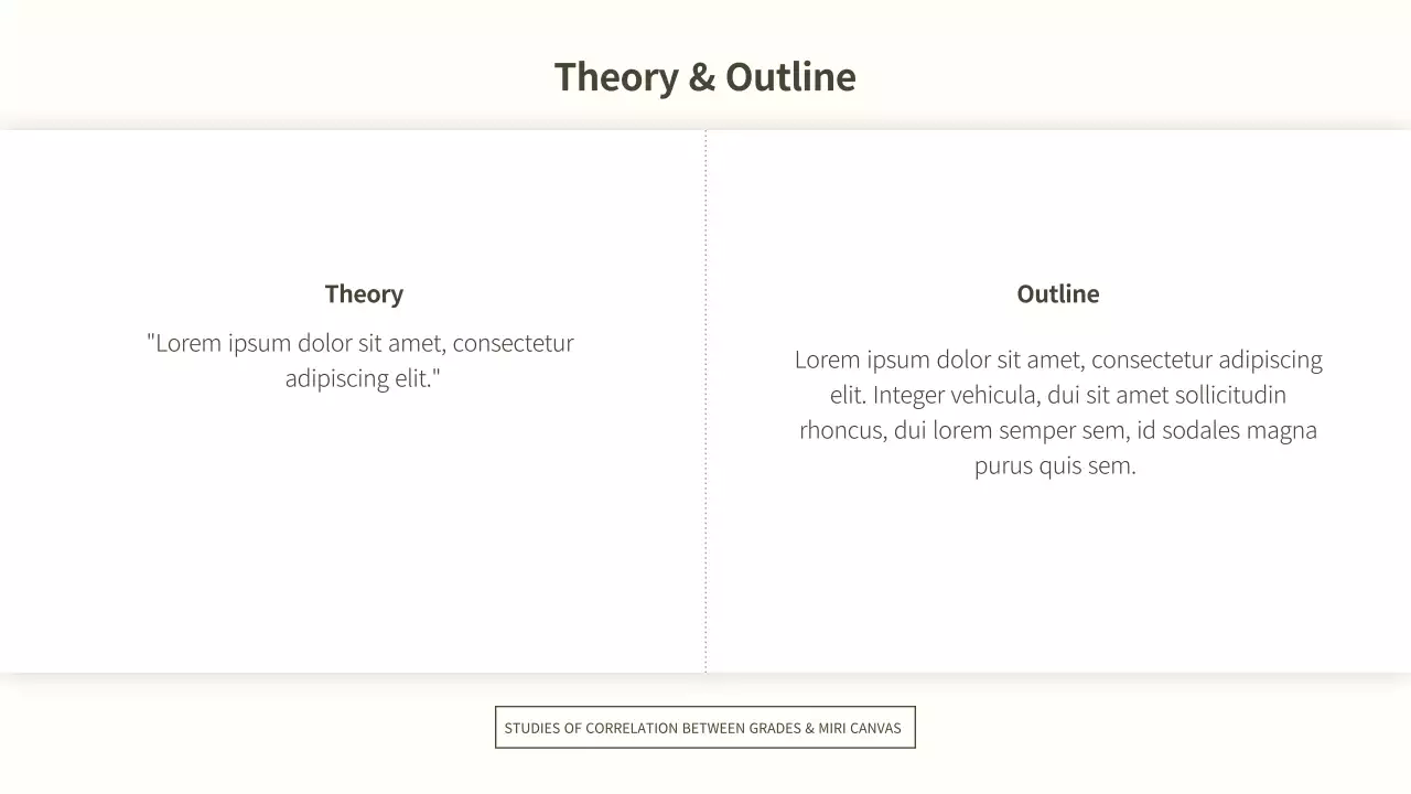 Beige Professional Study Report Presentation