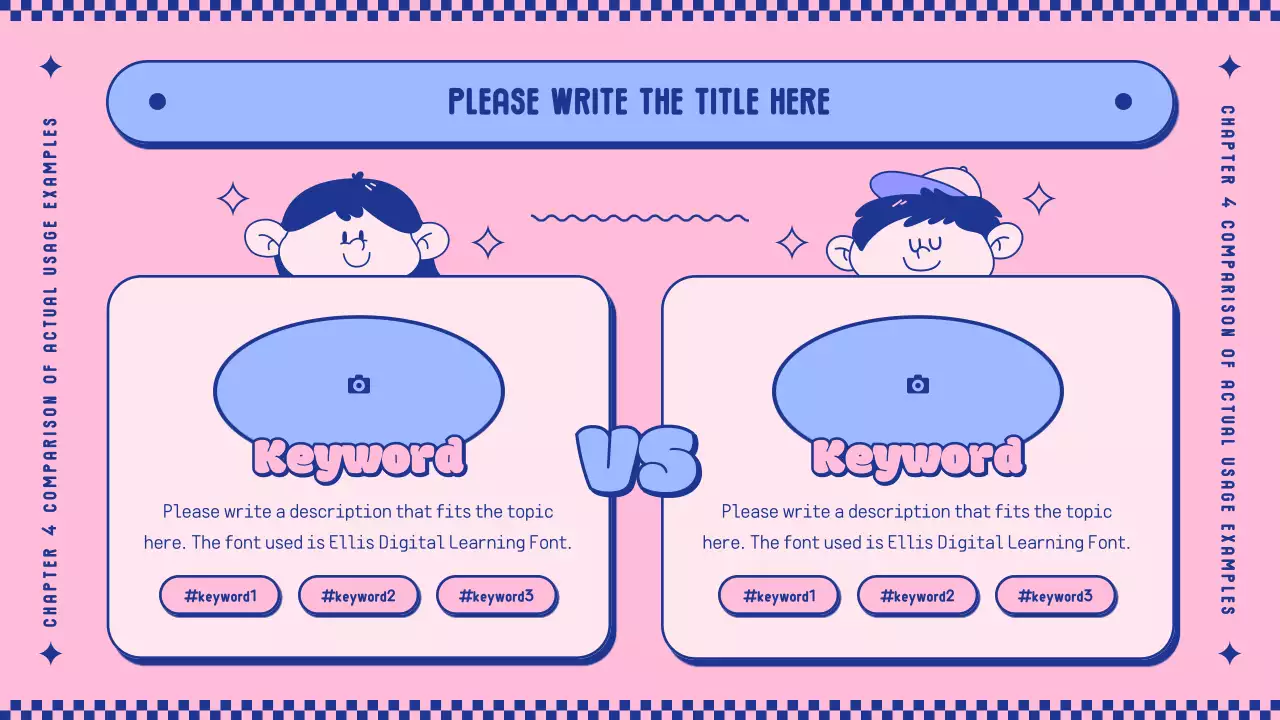 Pink Playful Template Presentation
