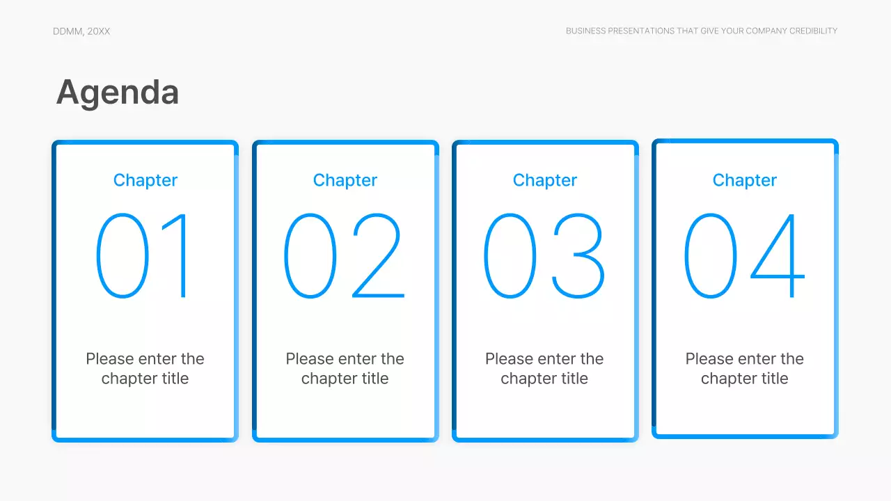 Blue Modern Business Presentation