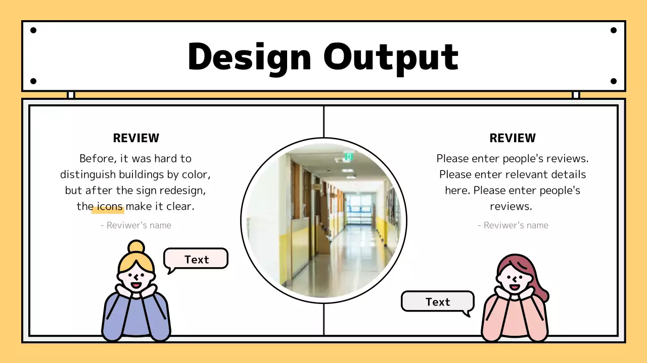Yellow Modern Classroom Guide Presentation